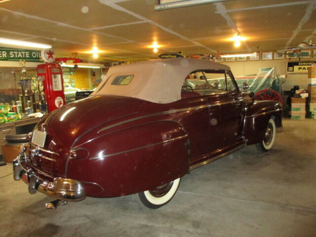 1946 Maroon Ford Ford Convertable Convertible