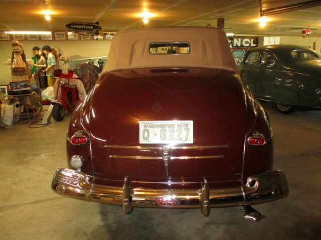 1946 Maroon Ford Ford Convertable Convertible