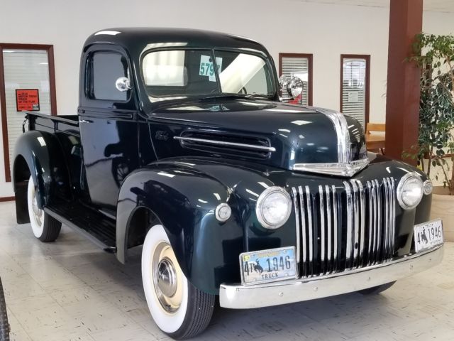1946 Metallic Green Ford F-100 Standard Cab Pickup