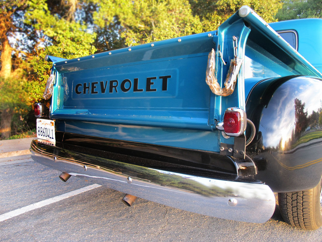 1953 Teal/black Chevrolet Other Pickups Standard Cab Pickup