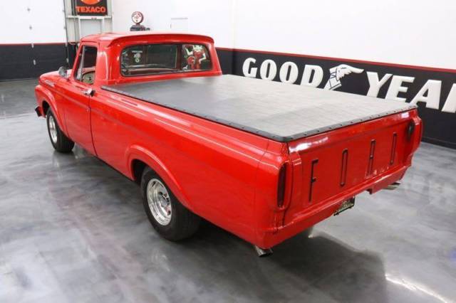 1962 Red Ford F-100 Pickup Truck
