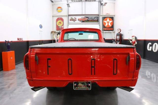 1962 Red Ford F-100 Pickup Truck