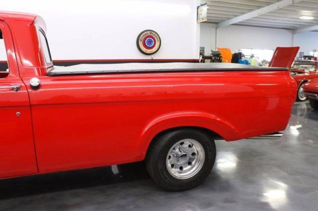 1962 Red Ford F-100 Pickup Truck
