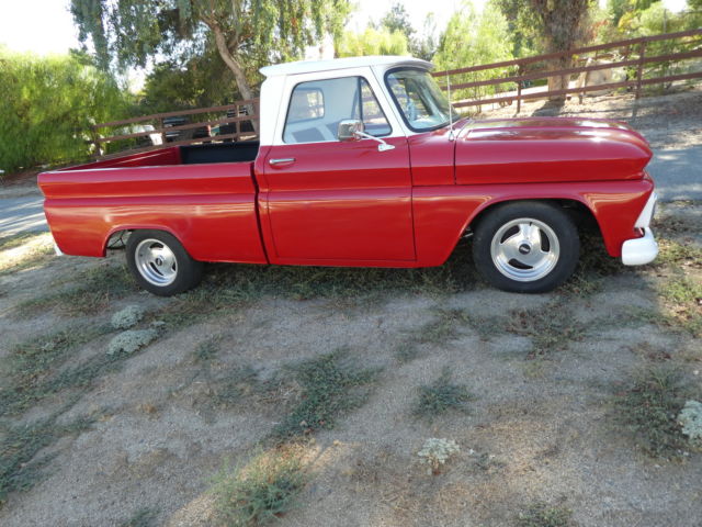 1964 red and white  Chevrolet C-10 Cab & Chassis