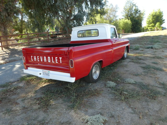 1964 red and white  Chevrolet C-10 Cab & Chassis