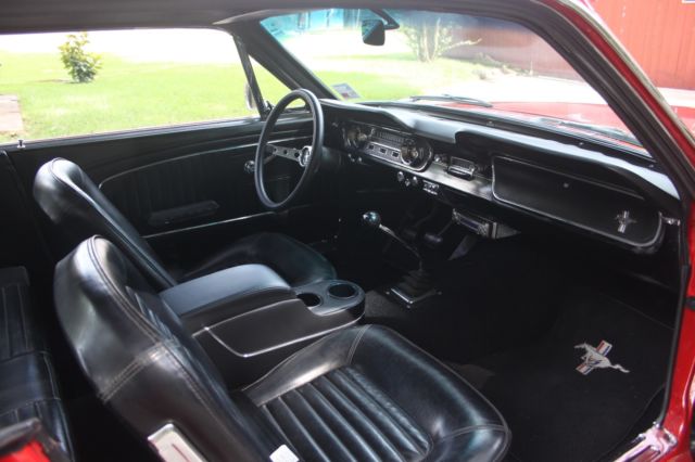 1965 Red Ford Mustang Coupe