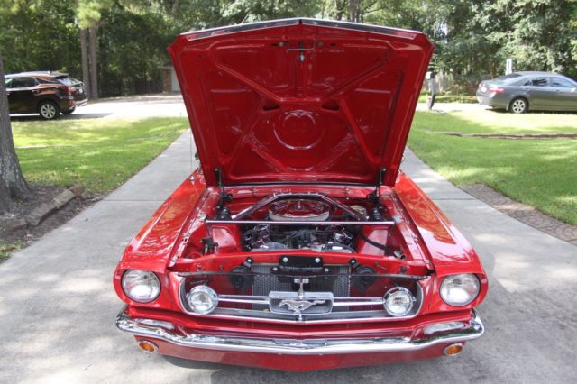 1965 Red Ford Mustang Coupe