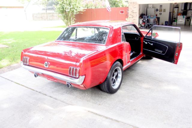 1965 Red Ford Mustang Coupe
