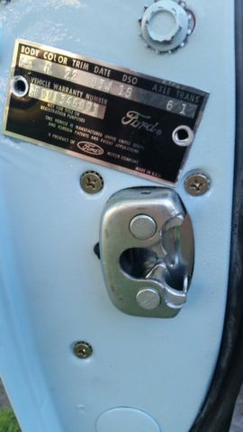 1965 Powder Blue Ford Mustang 2 door coupe