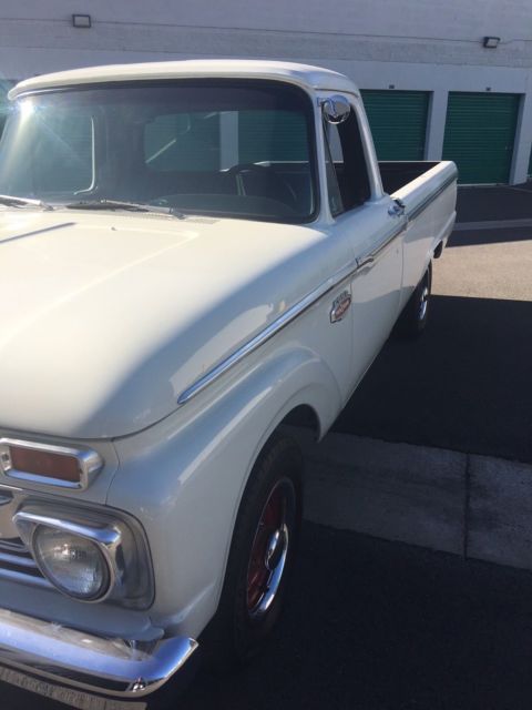 1966 Wimbledon White Ford F-250 Standard Cab Pickup