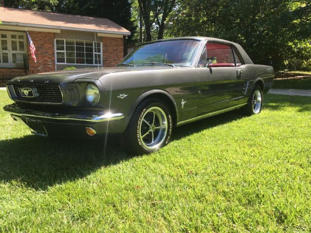 1966 Charcoal Ford Mustang Coupe