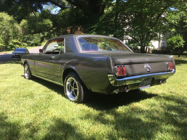 1966 Charcoal Ford Mustang Coupe