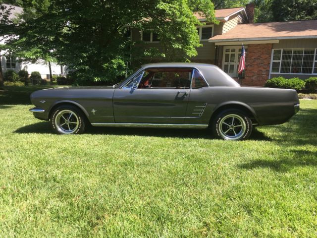 1966 Charcoal Ford Mustang Coupe