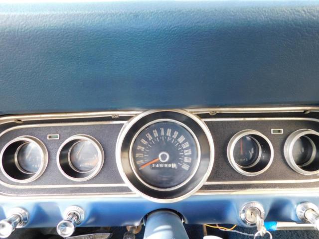 1966 Blue Ford Mustang