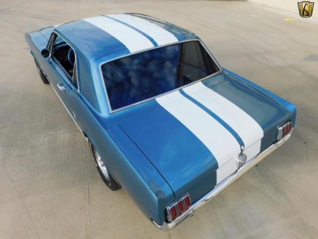 1966 Blue Ford Mustang