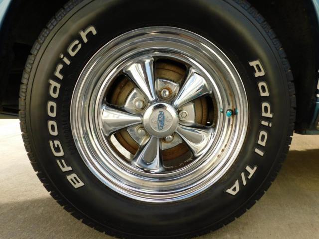 1966 Blue Ford Mustang