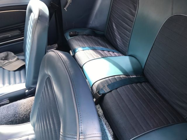 1966 Blue Ford Mustang