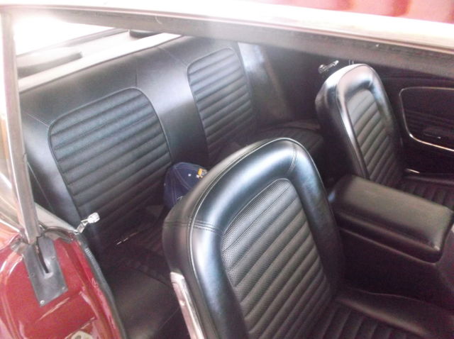 1966 Burgundy Ford Mustang Coupe