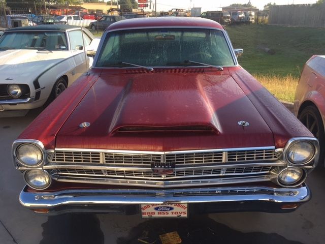 1967 Red Ford Fairlane Coupe