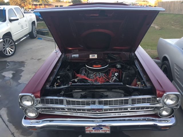 1967 Red Ford Fairlane Coupe