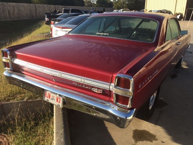 1967 Red Ford Fairlane Coupe