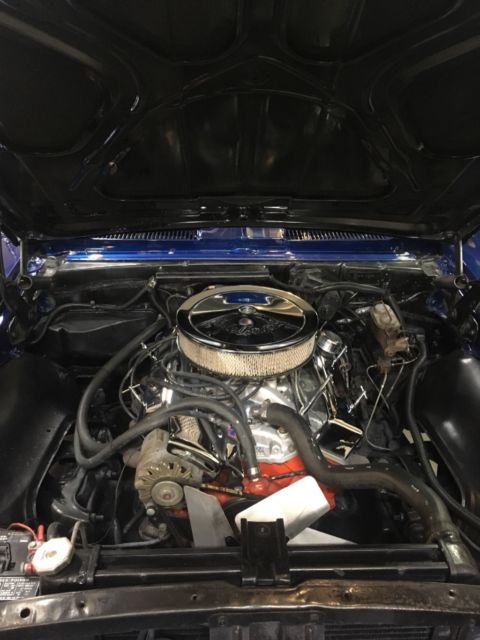 1968 Blue Chevrolet Camaro Coupe