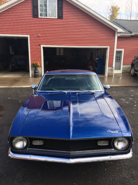 1968 Blue Chevrolet Camaro Coupe