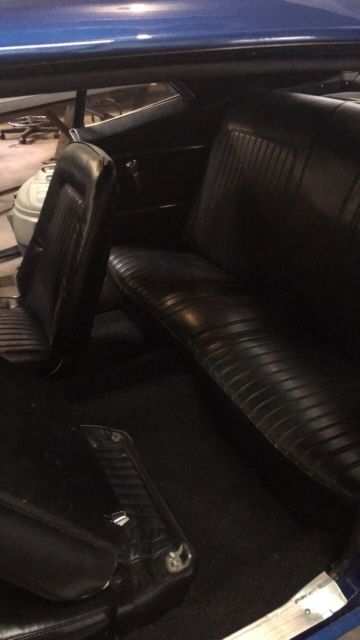 1968 Blue Chevrolet Camaro Coupe