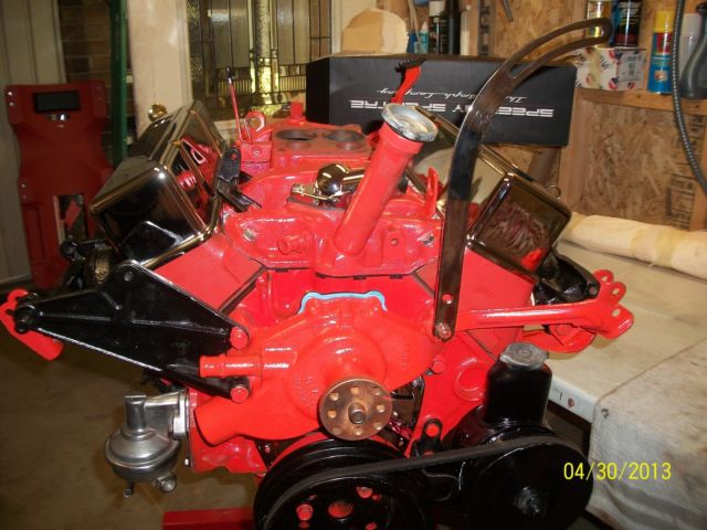 1968 Blue Chevrolet Impala 4dr SPORTS SEDAN