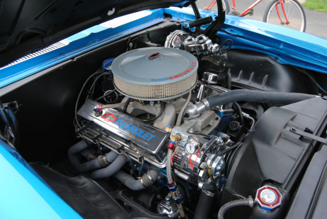 1969 Blue Chevrolet Camaro Coupe