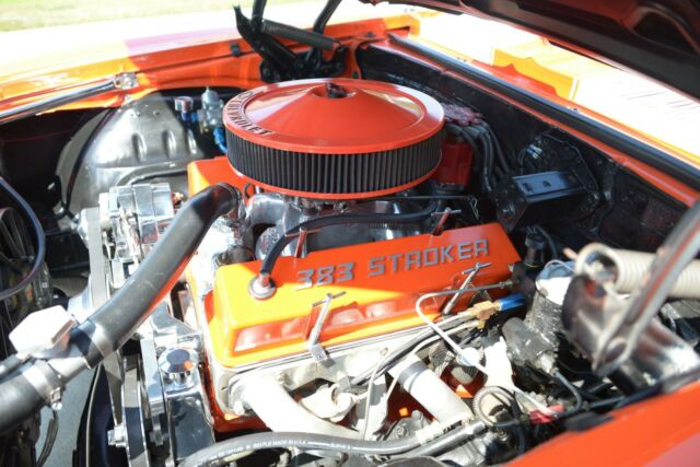 1969 huggar orange Chevrolet Camaro Convertible