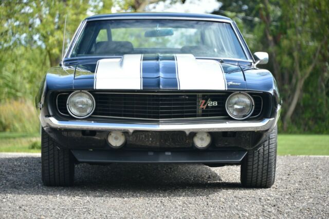 1969 black Chevrolet Camaro coupe