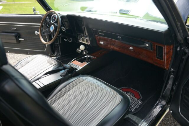 1969 black Chevrolet Camaro coupe