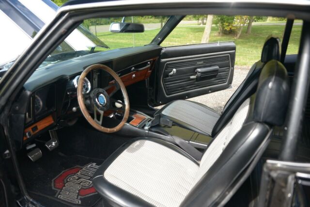 1969 black Chevrolet Camaro coupe