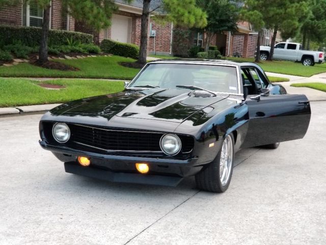 1969 Black Chevrolet Camaro Coupe