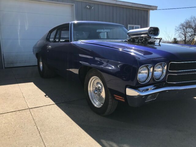 1970 Blue Chevrolet Chevelle
