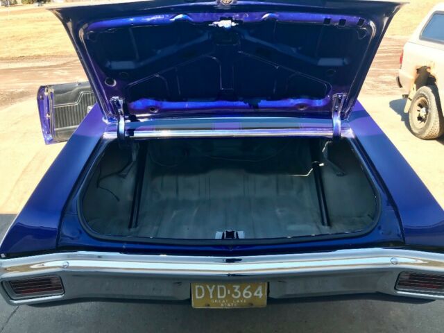 1970 Blue Chevrolet Chevelle