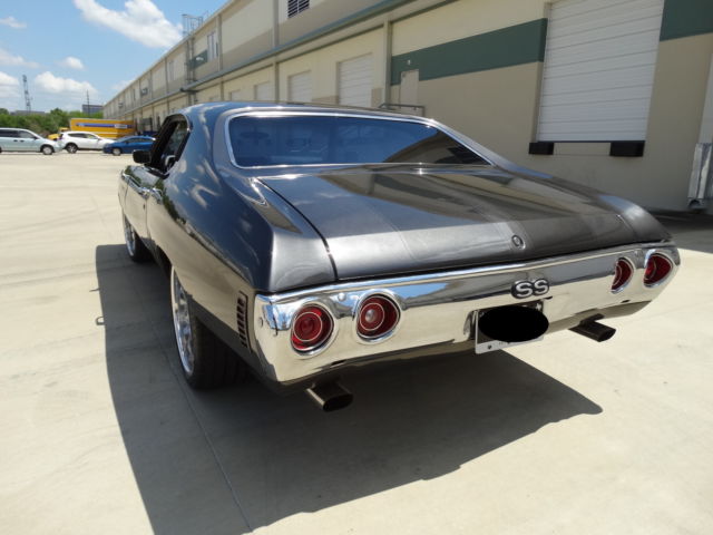 1971 Metallic Grey Chevrolet Chevelle Coupe
