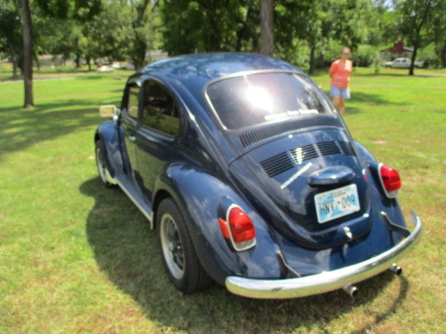 1972 Blue Volkswagen Beetle - Classic Sedan