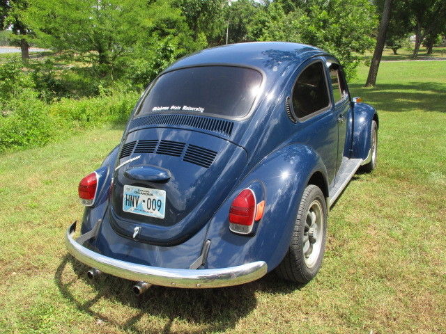 1972 Blue Volkswagen Beetle - Classic Sedan