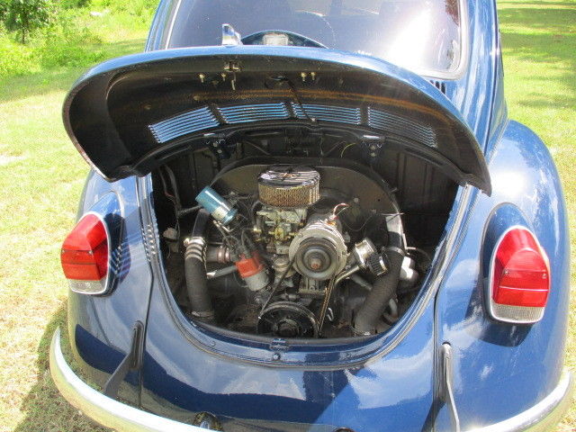 1972 Blue Volkswagen Beetle - Classic Sedan