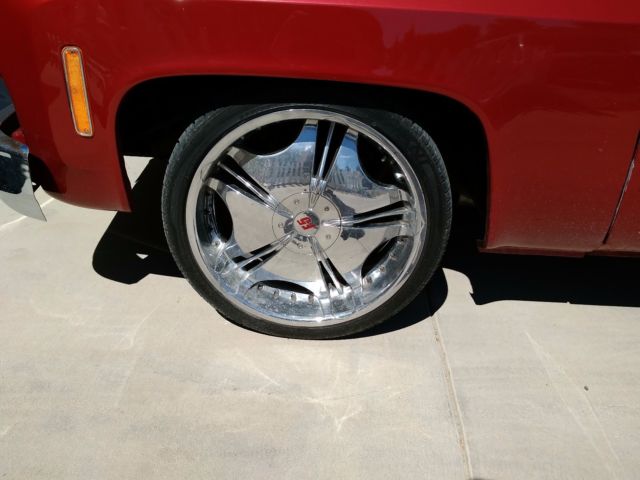 1976 Red Chevrolet C-10 Standard Cab Pickup