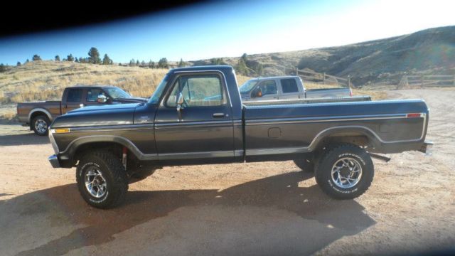 1977 Gray Ford F-250 Standard Cab Pickup
