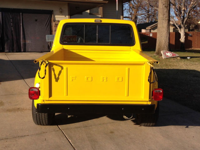 1979 Yellow Ford F-100 single Cab Pickup
