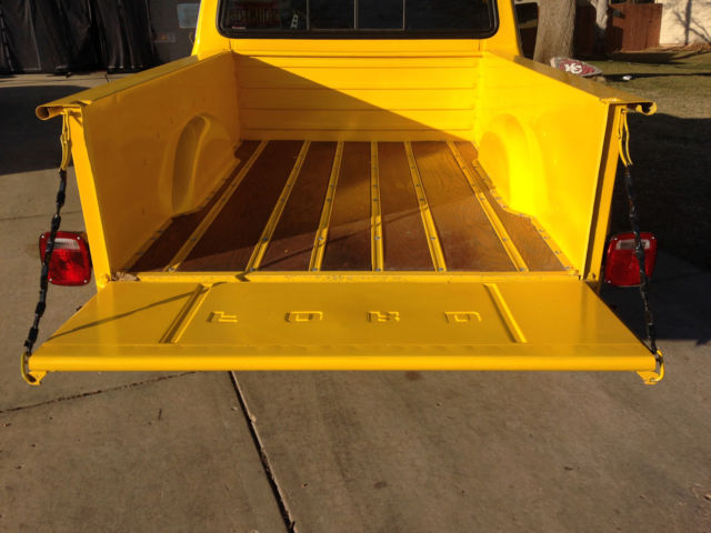 1979 Yellow Ford F-100 single Cab Pickup