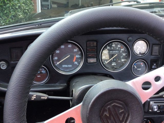 1980 Black MG MGB Two Door