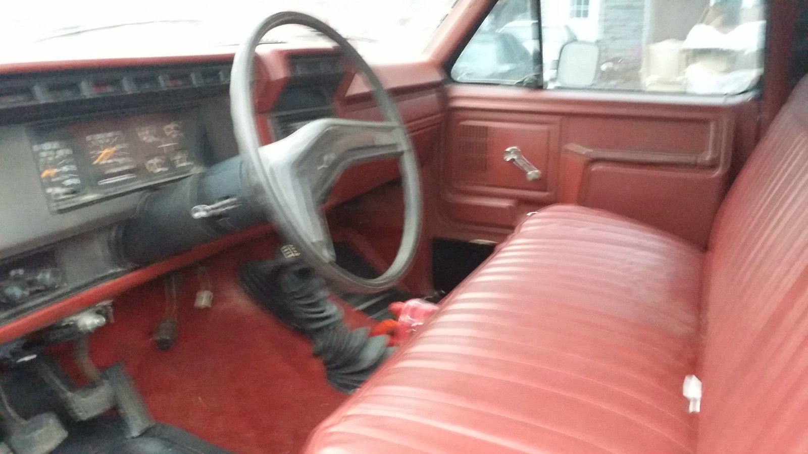 1986 Black Ford F-250 Crew Cab Pickup