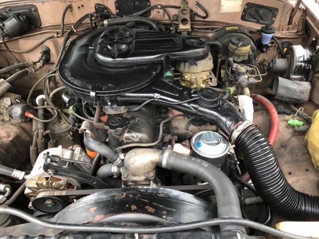 1987 Gold Toyota Land Cruiser SUV