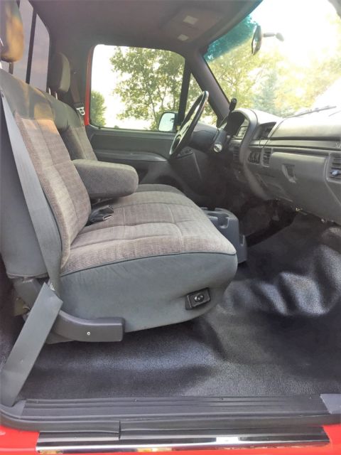 1992 Red Ford F-150 regular cab