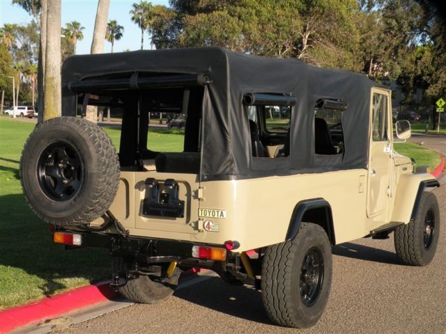 1984 DUNE BEIGE Toyota Land Cruiser 2 DOOR SUV